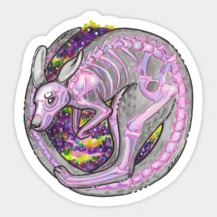 Kangaroo Sticker